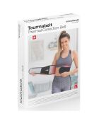 Bande Thermique Correctrice avec aimants en Tourmaline Tourmabelt noire - 107x14.7 cm