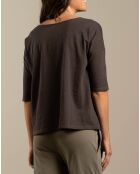 T-Shirt 100% Coton Sarah anthracite
