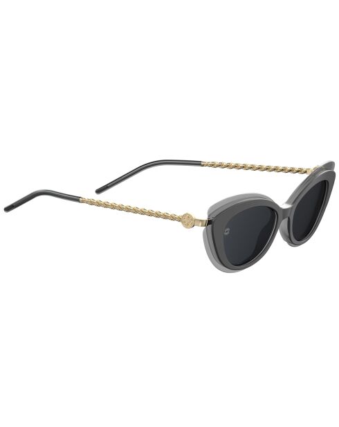 Lunette de soleil Femme gris doré