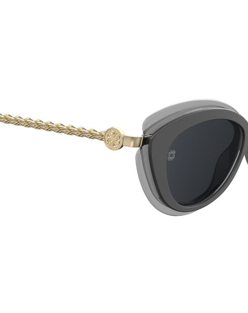 Lunette de soleil Femme gris doré