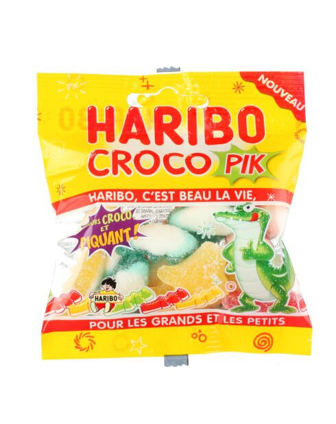 Caja de 30 bolsas de caramelos Mini Croco Pik