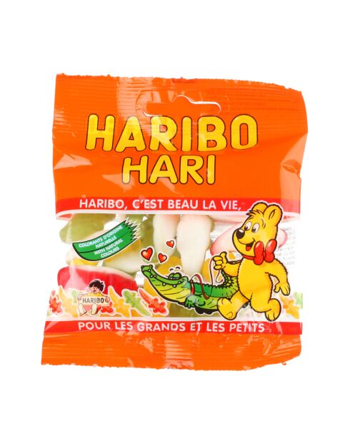 Caja de 30 bolsas de caramelos Mini Hari Croco