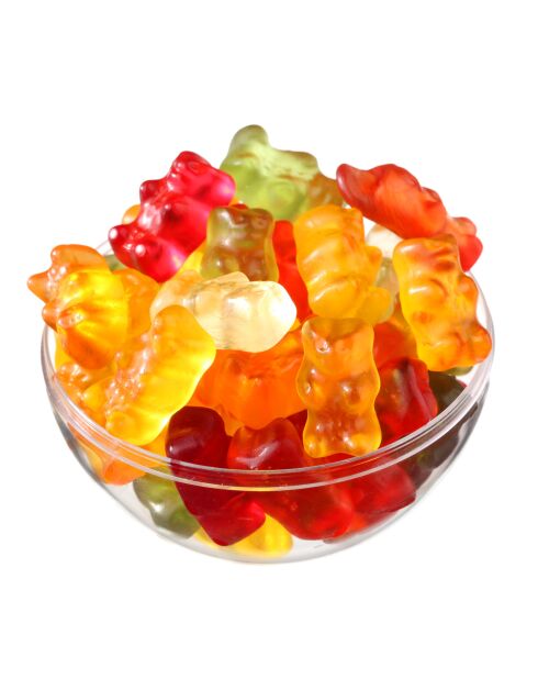 Caja de 30 bolsas de caramelos Mini Golden Bear