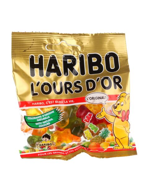 Caja de 30 bolsas de caramelos Mini Golden Bear