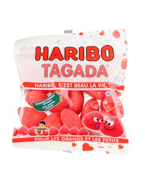 Caja de 30 bolsas de Tagada Mini Strawberry