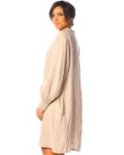 Robe 100% Lin Pivoine beige