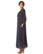 Robe 100% Lin Callune marine