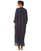 Robe 100% Lin Callune marine