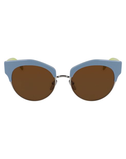 Lunettes de soleil Femme azur