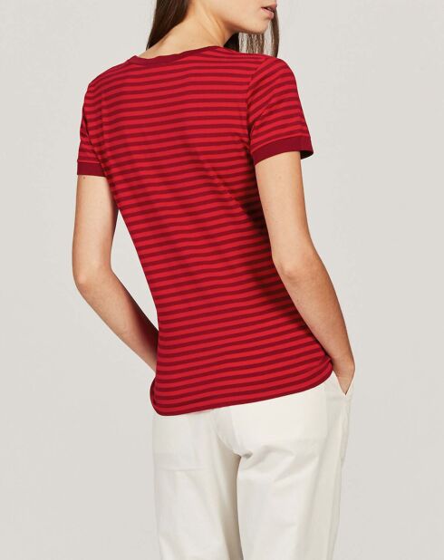 T-Shirt à manches courtes Goel griotte