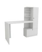 Bureau Merinos blanc - 150x120x62 cm