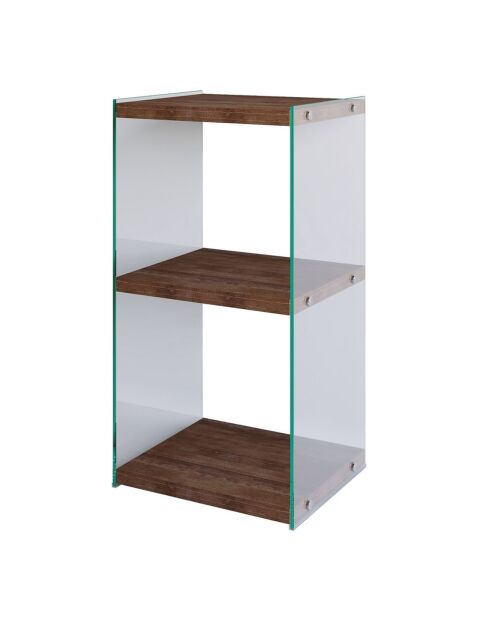 Bibliothèque R300 noyer - 40x80x35 cm