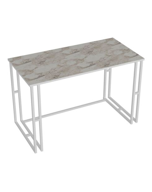 Bureau Alfa blanc - 120x60x75 cm
