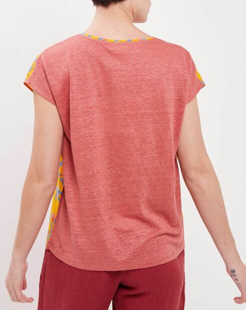 T-Shirt 100% Lin Adelson miel