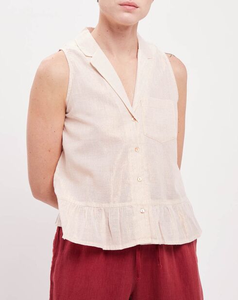 Chemise Lalita dorée