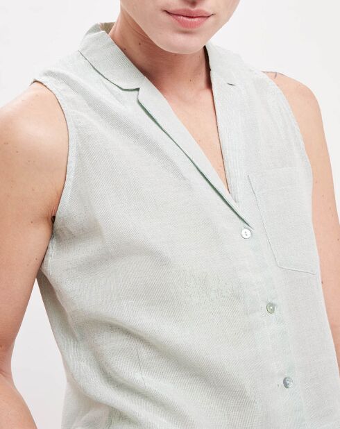 Chemise Lalita menthe