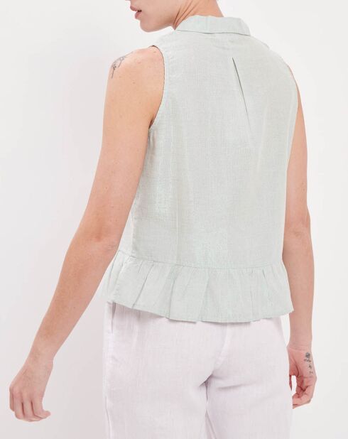 Chemise Lalita menthe
