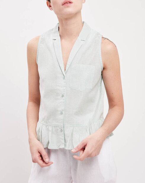Chemise Lalita menthe