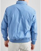 Blouson oxford bleu ciel