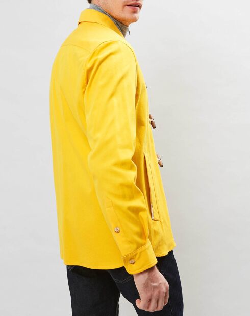 Hellgelber Dufflecoat