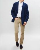 Veste croisée bleue