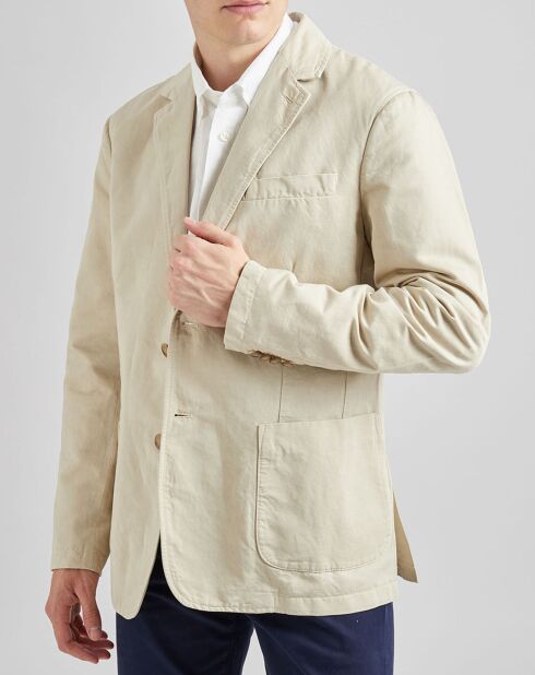 Veste casual sable