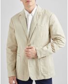 Veste casual sable
