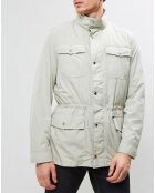 Manteau classic blanc cassé