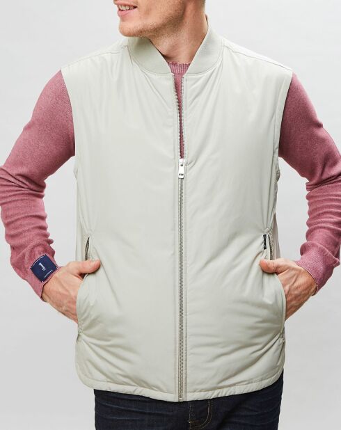Manteau classic blanc cassé