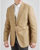 Veste en Lin mélangé casual beige