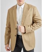 Veste en Lin mélangé casual beige