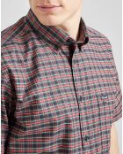 Chemise casual rouge/multicolore
