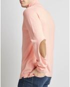 Pull col camionneur saumon