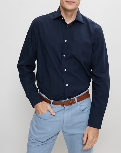 Chemise club habillée marine