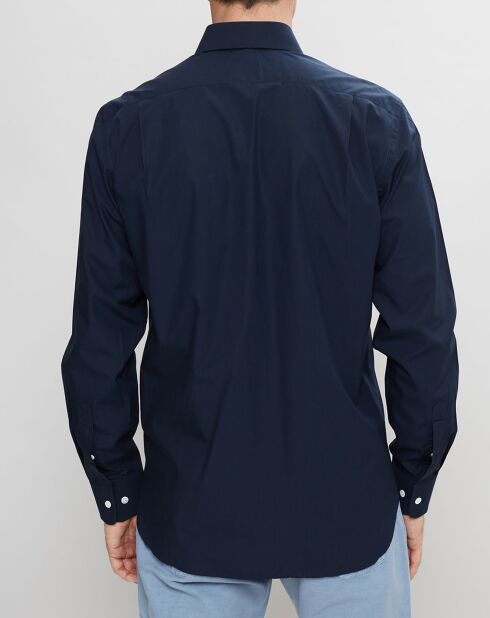 Chemise club habillée marine