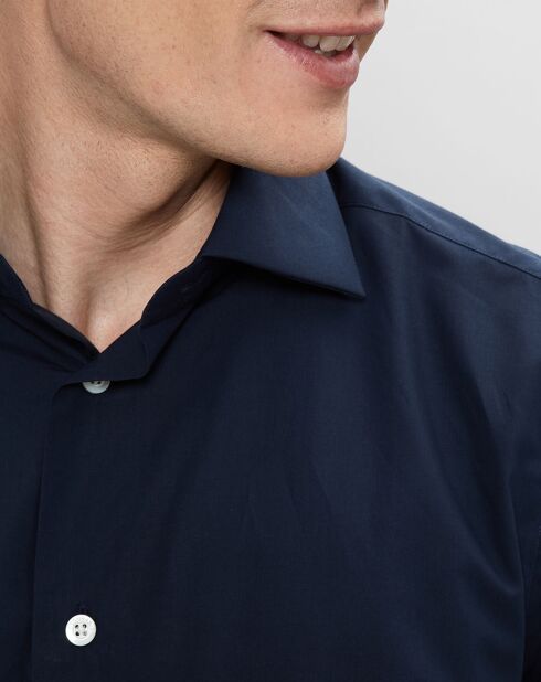 Chemise club habillée marine