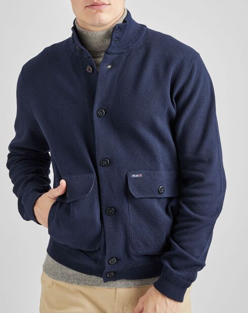 Gilet Tricot bleu
