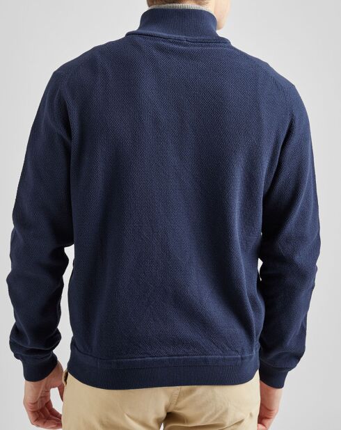 Gilet Tricot bleu