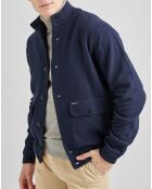 Gilet Tricot bleu