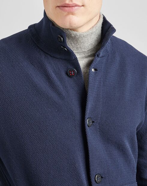 Gilet Tricot bleu