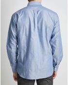 Chemise droite Sport Unie bleue