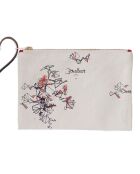 Pochette Constellation 100% Coton Bio crème - 16x22 cm