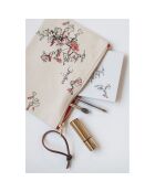 Pochette Constellation 100% Coton Bio crème - 16x22 cm