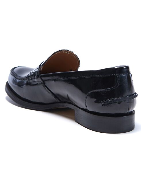 Mocassins en Cuir verni Emma noirs