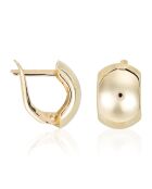 Boucles d'oreilles Carré or jaune