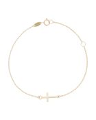 Bracelet Croix Confiance or jaune