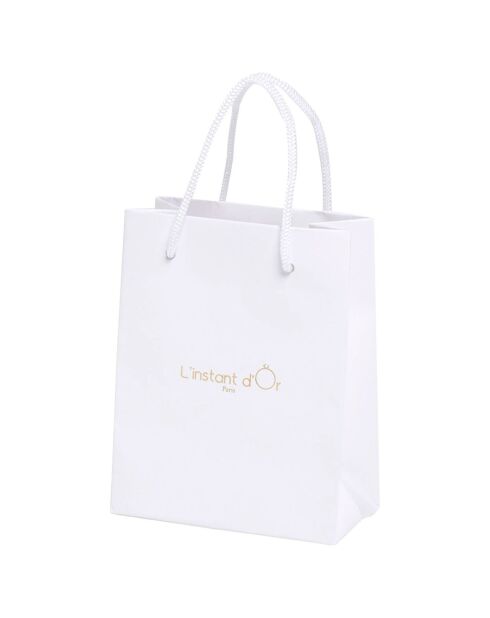 Sac Cadeau blanc - 14x11x6 cm