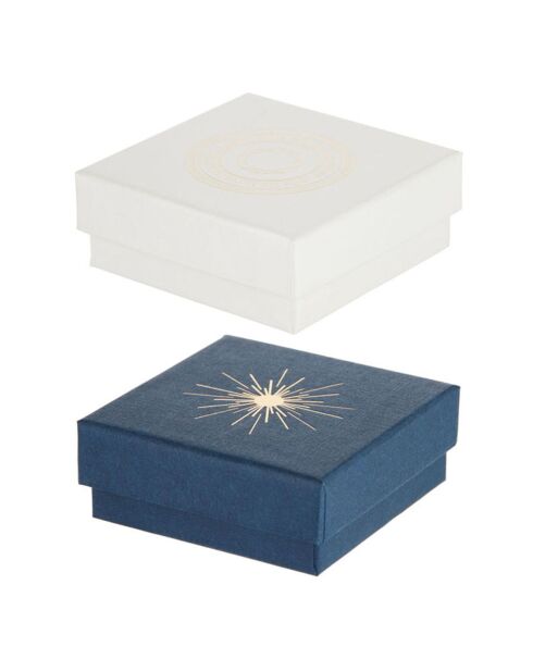 Pendentif Gentil or blanc