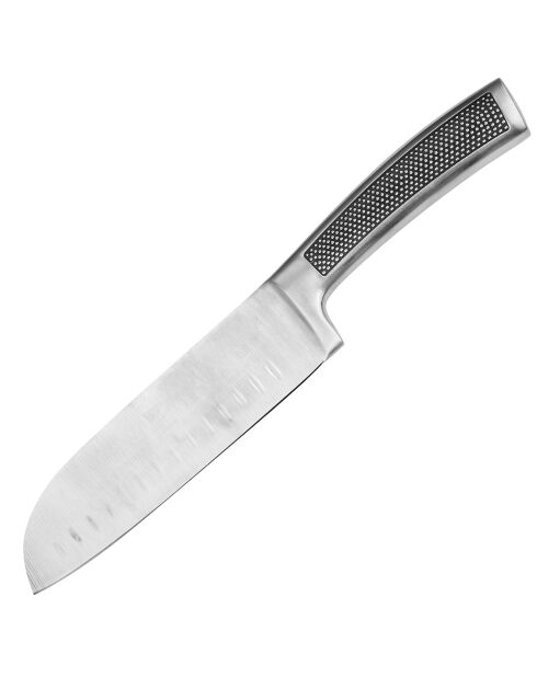 Couteau Santoku métal - 17.5 cm