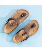 Sandales Julia marron